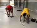 Spárování podlahy