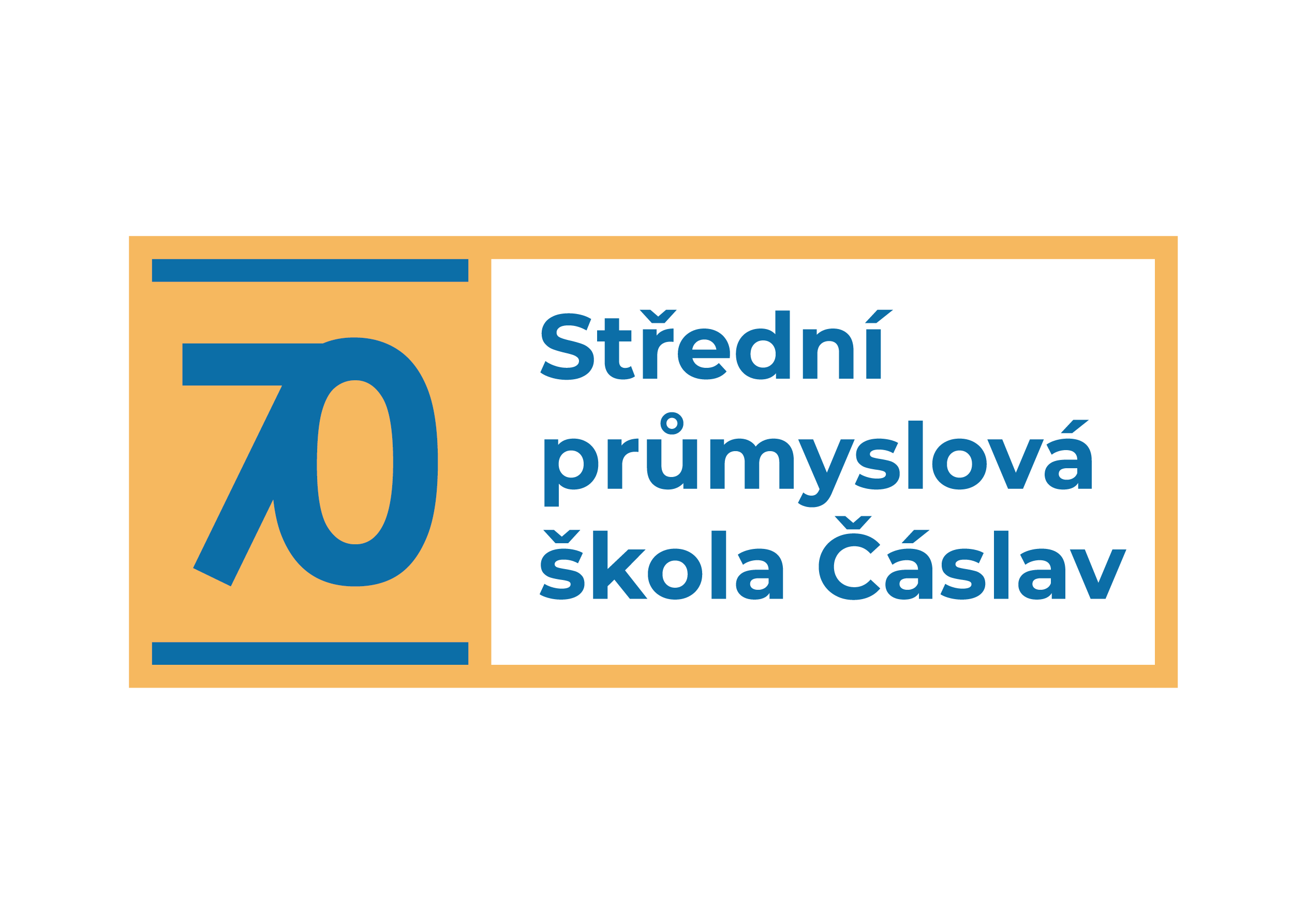 70let logo(1) | VOŠ, SPŠ a OA Čáslav