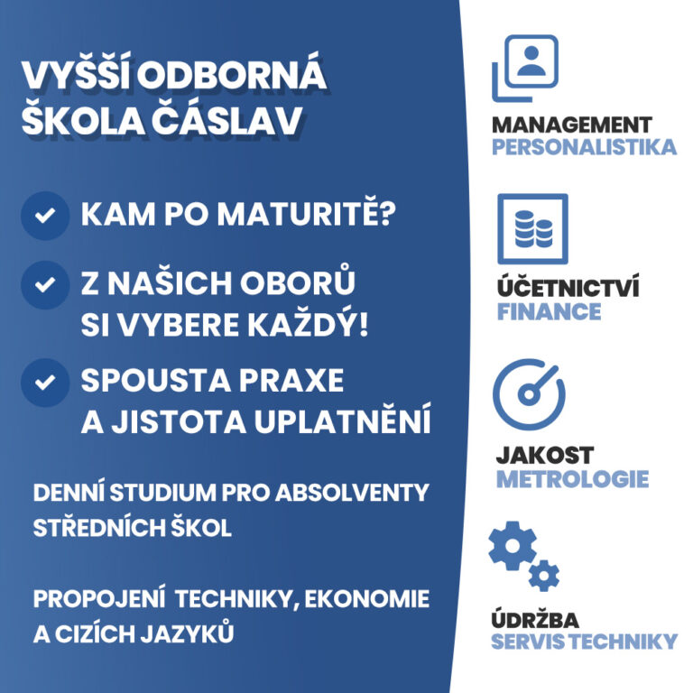 banner3 | VOŠ, SPŠ a OA Čáslav